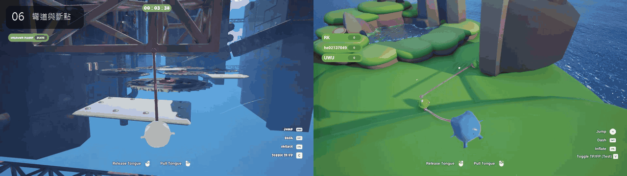 Two Rolling Splat! multiplayer gameplay moments